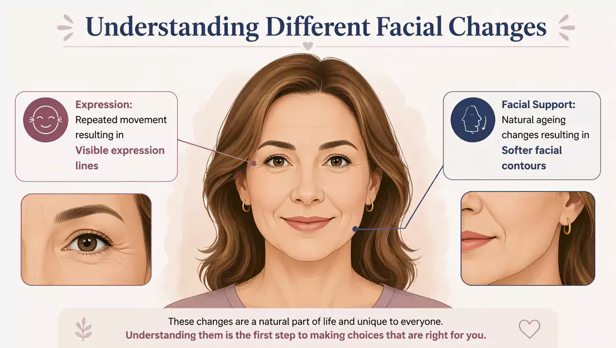 understanding different facial changes